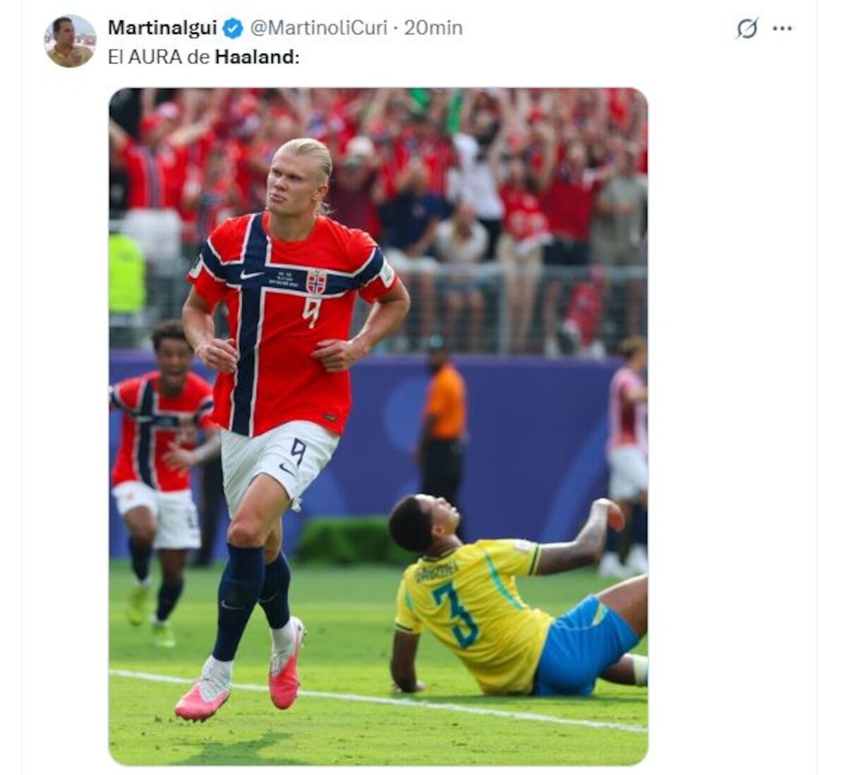 LOS MEJORES MEMES DE LA DERROTA DE BRASIL ANTE NORUEGA