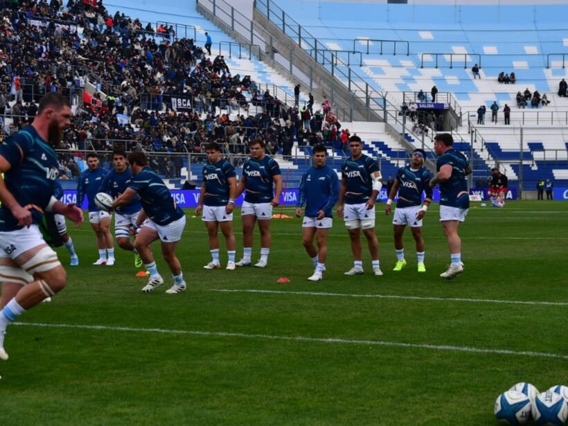 Los Pumas en el Estadio San Juan del Bicentenario