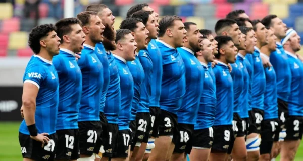 Los Pumas homenaje Diego Maradona