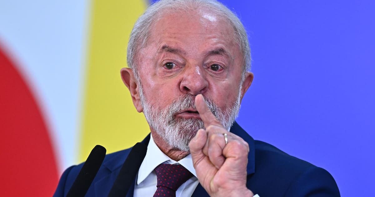 Lula da Silva en un discurso