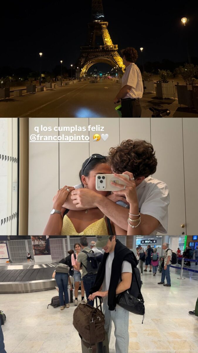 Maia Reficco revela detalles de su relación con Franco Colapinto: 'Él ama lo que hace'
