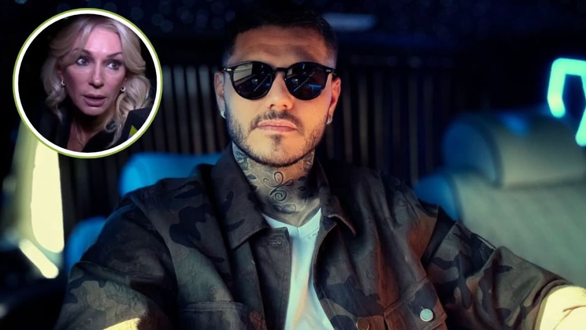 Mauro Icardi y Yanina Latorre en conflicto mediático