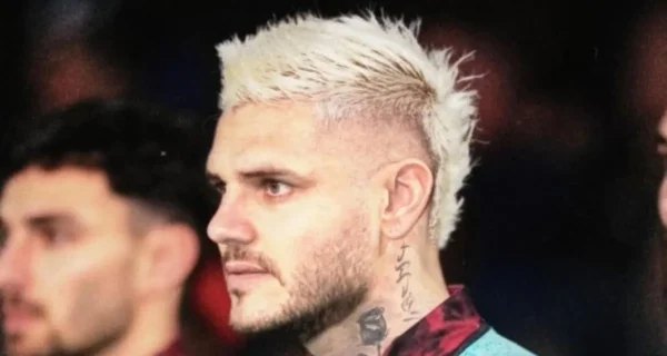 Mauro Icardi en conferencia de prensa