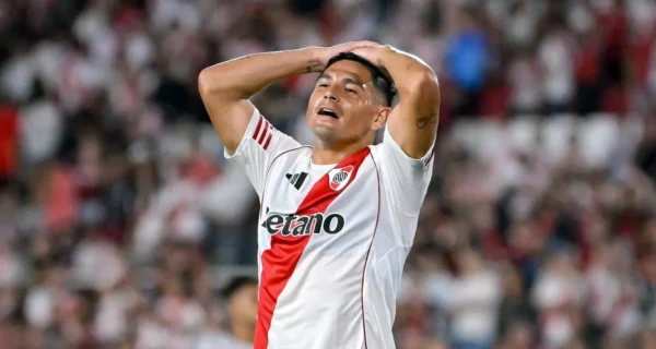 Maximiliano Salas en acción