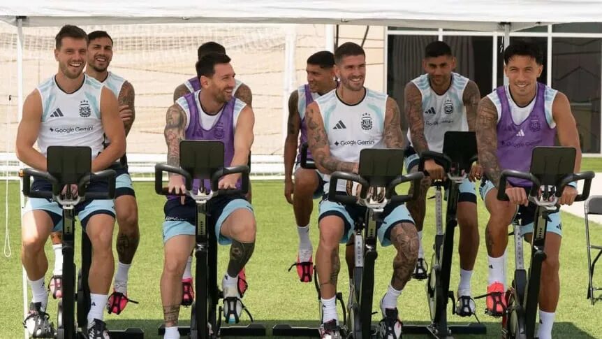 Messi se despide de Kansas antes de la semifinal contra Inglaterra