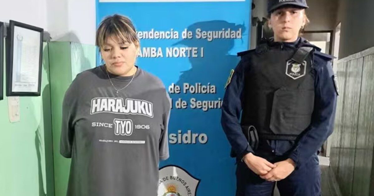 Morena Rial durante una audiencia judicial