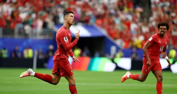 Partido de fútbol entre España y Austria en el Mundial 2026