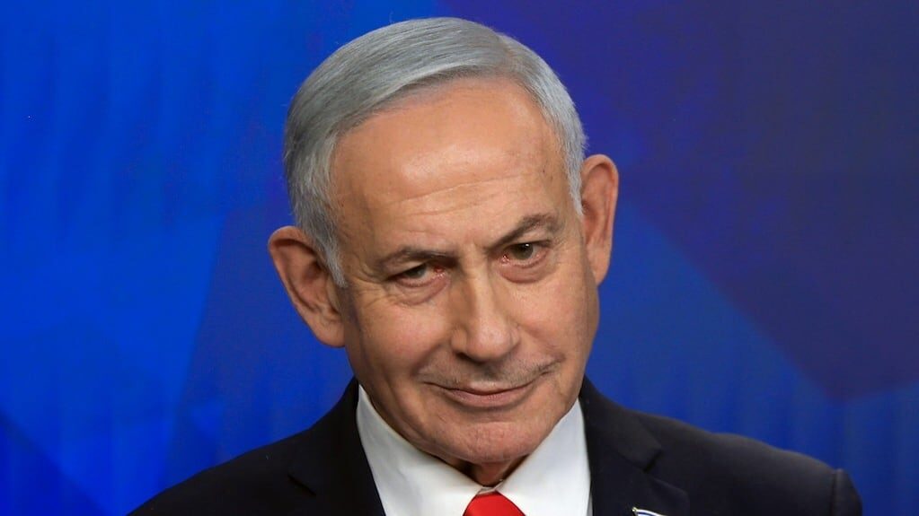 Benjamin Netanyahu durante su discurso