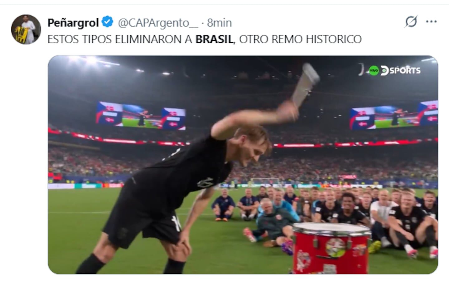 Noruega elimina a Brasil en el Mundial 2026 y las redes estallan con memes