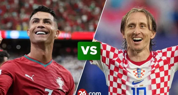 Partido entre Portugal y Croacia en el Mundial 2026