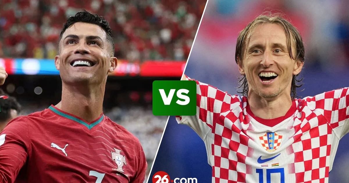 Partido entre Portugal y Croacia en el Mundial 2026