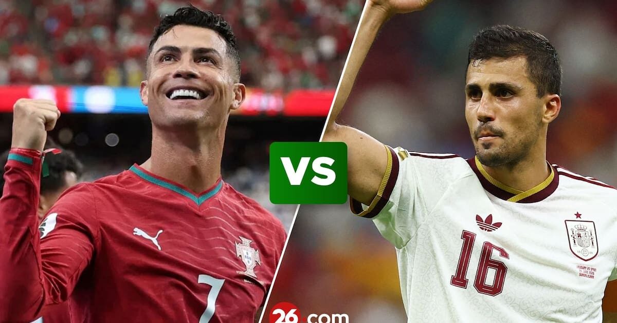 Partido entre Portugal y España en el Mundial 2026