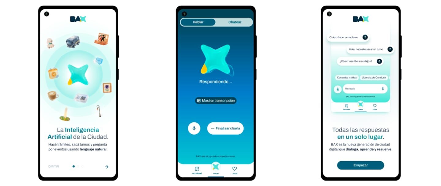 Presentan BAX, la nueva app de IA del Gobierno de Buenos Aires para realizar trámites y reclamos