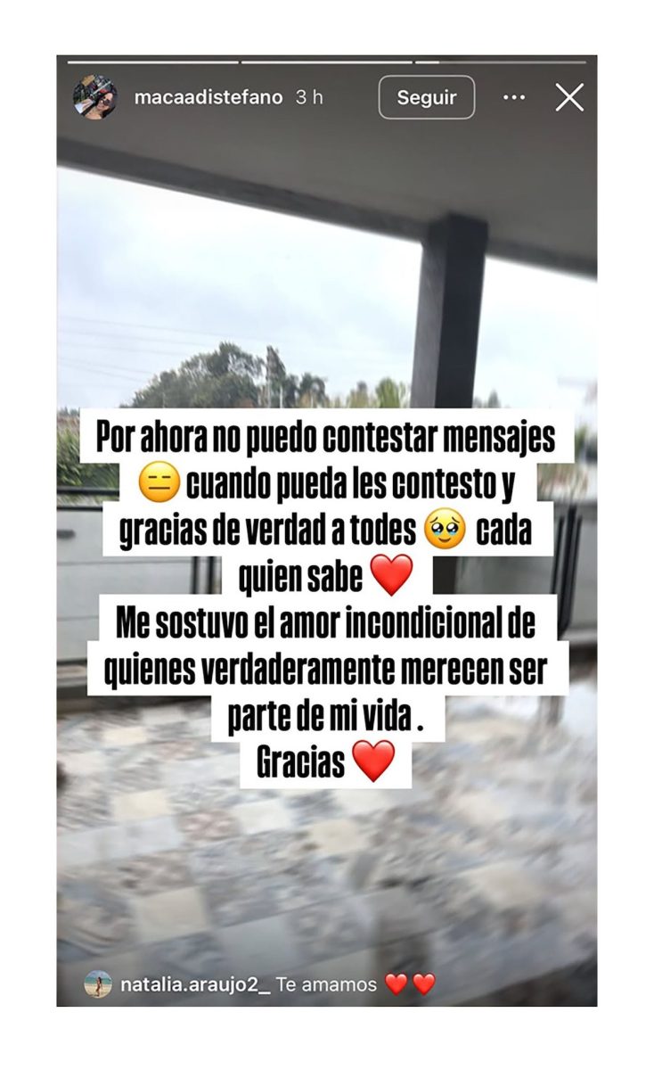 Prisión domiciliaria para la influencer de TikTok Macarena Distefano acusada de narcotráfico