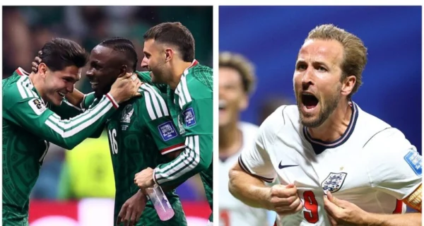 Partido México vs Inglaterra en el Mundial 2026