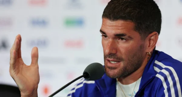 Rodrigo De Paul en conferencia de prensa antes del partido contra Cabo Verde