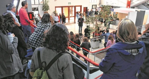 Reunión de Sitrajur en la Secretaría de Trabajo de Río Negro