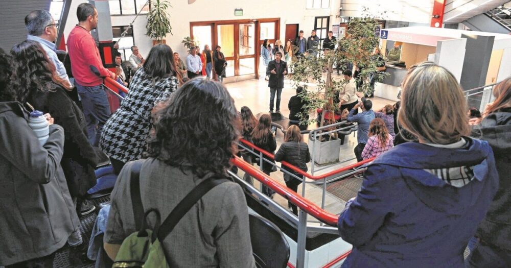 Reunión de Sitrajur en la Secretaría de Trabajo de Río Negro