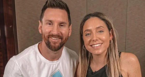 Sofi Martínez y Lionel Messi en el Mundial 2026