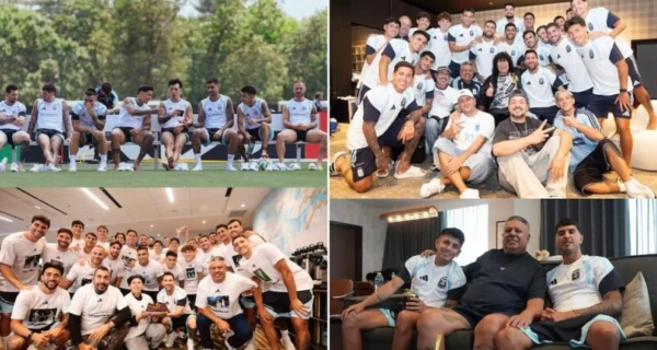 Despedida de la selección argentina en Kansas City