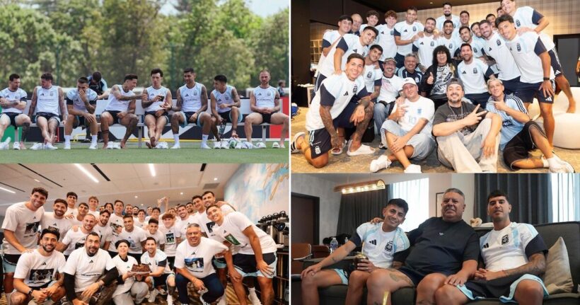 Despedida de la selección argentina en Kansas City