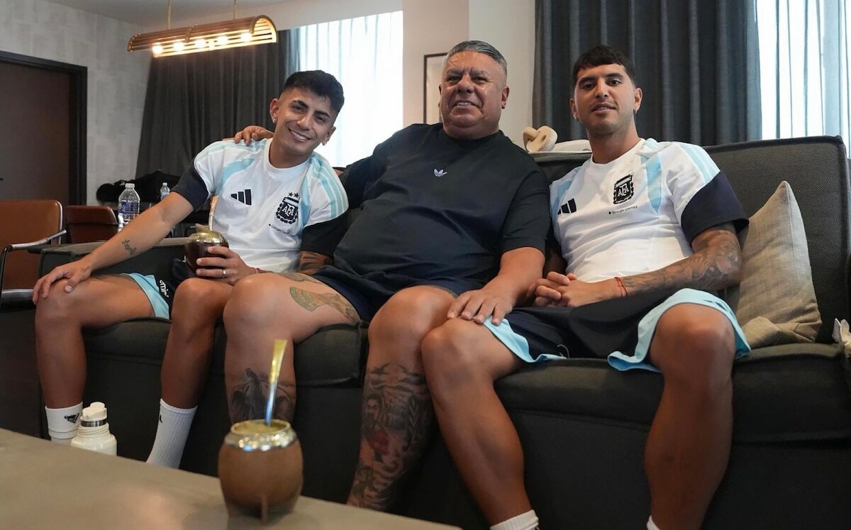TODAS LAS FOTOS DE LA DESPEDIDA DE LA SELECCIÓN ARGENTINA DE KANSAS CITY ANTES DEL PARTIDO CON INGLATERRA