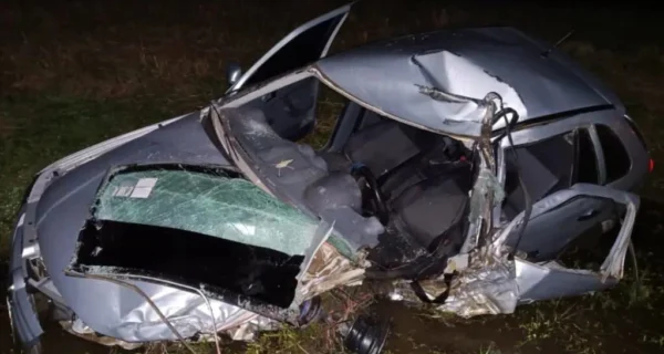 Accidente de moto y auto en Chaco que cobró la vida de un joven futbolista