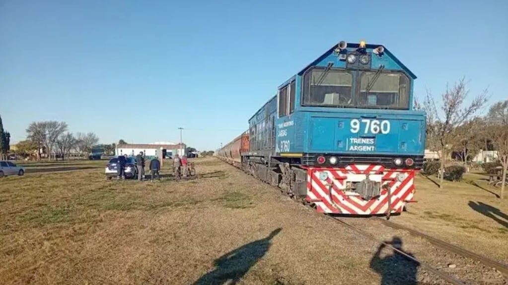 Accidente ferroviario en Santiago Temple, Córdoba