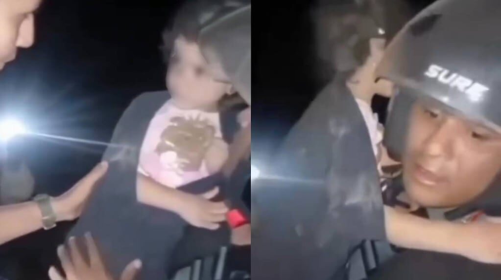 Niña rescatada entre escombros en Venezuela tras terremotos