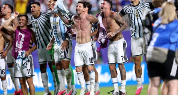 Argentina celebra su victoria contra Suiza en el Mundial 2026