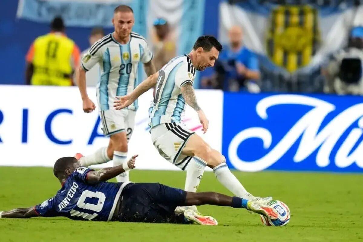 Celebración de la Selección Argentina tras la victoria ante Cabo Verde en el Mundial 2026