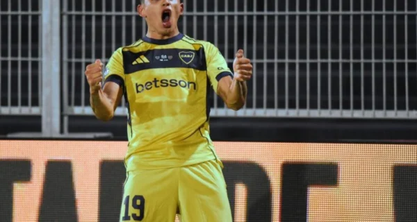 Boca Juniors celebra un gol en la Copa Argentina