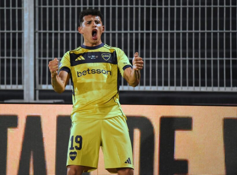 Boca Juniors celebra un gol en la Copa Argentina