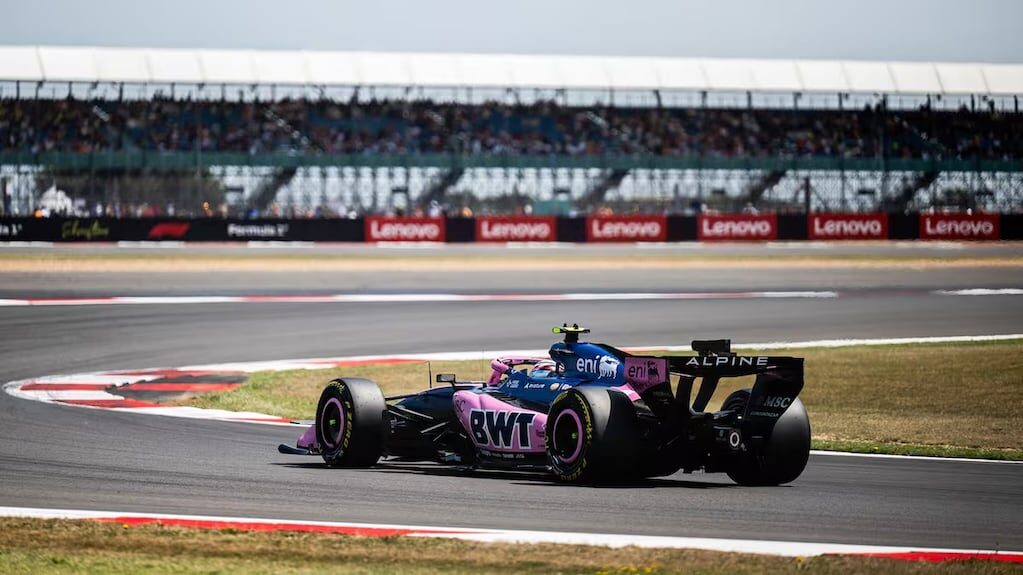 Franco Colapinto durante la clasificación en Silverstone