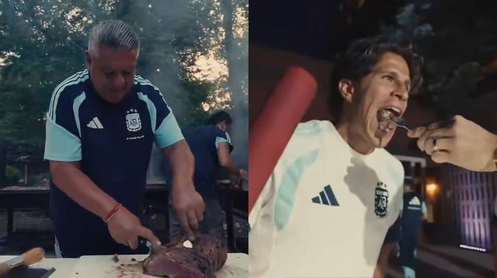 Asado de la Selección Argentina en el Mundial