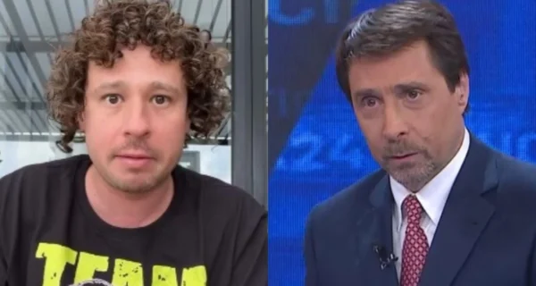 Luisito Comunica y Eduardo Feinmann