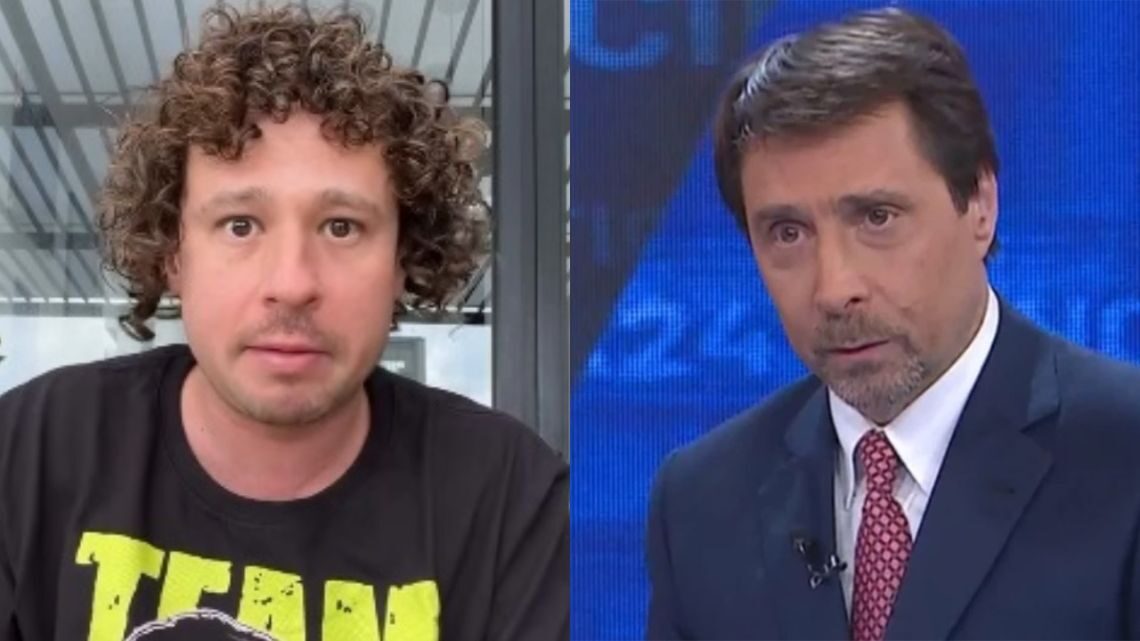 Luisito Comunica y Eduardo Feinmann