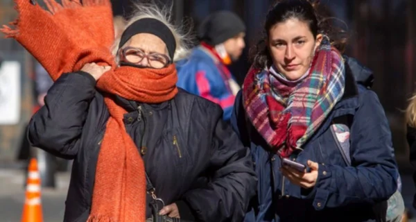 Alerta amarilla por frío extremo en Argentina