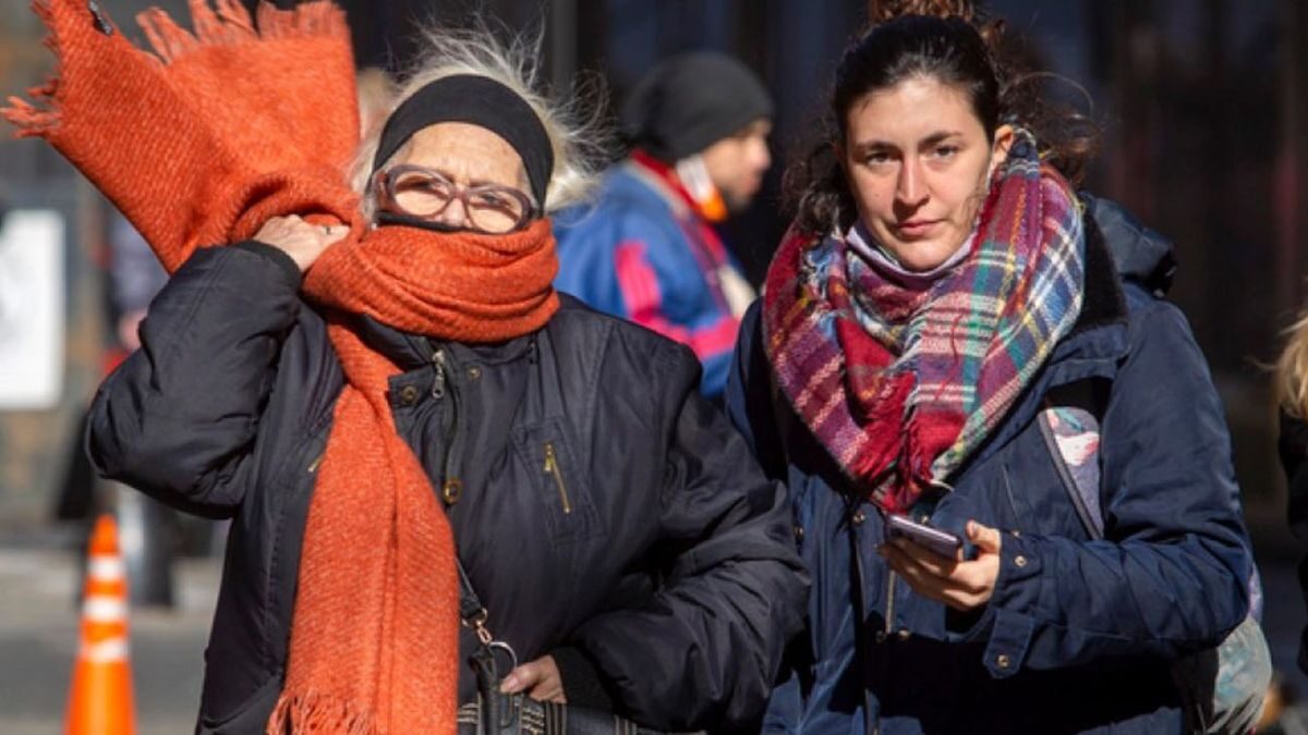 Alerta amarilla por frío extremo en Argentina