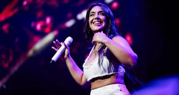 Ángela Leiva en el Movistar Arena