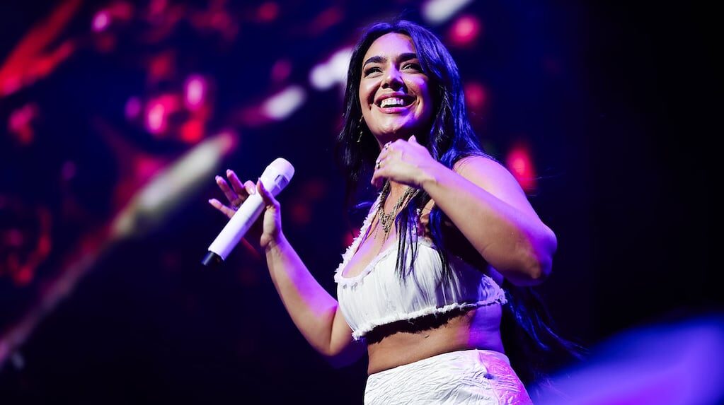 Ángela Leiva en el Movistar Arena