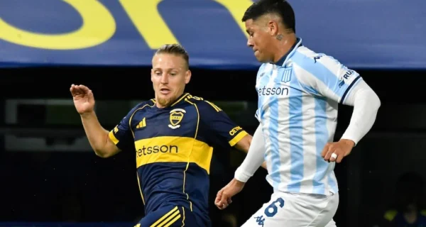 Boca Juniors y Racing Club en el Cilindro