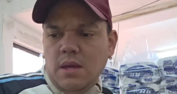 Brian Lanzelotta agradeciendo por las donaciones