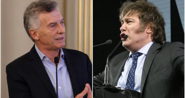 Fernando de Andreis y Mauricio Macri