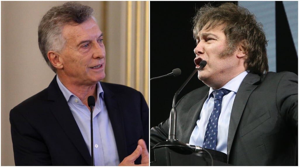 Fernando de Andreis y Mauricio Macri