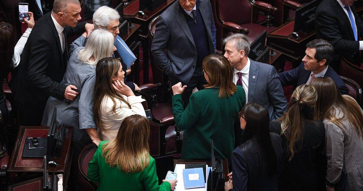 Senado argentino en sesión