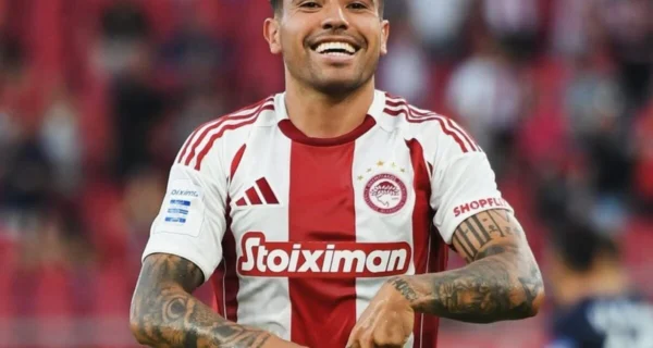 Francisco Ortega en su presentación con River Plate