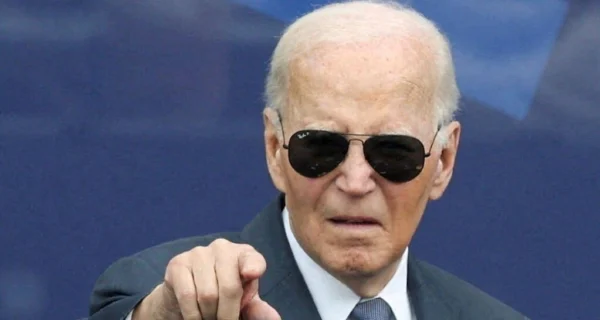 Joe Biden en una conferencia