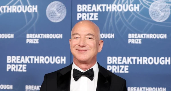 Jeff Bezos en un evento