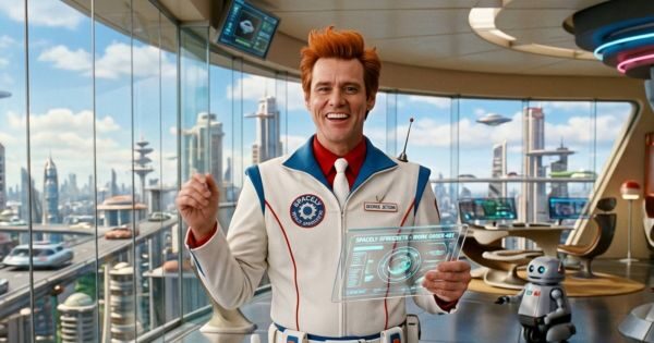 Jim Carrey en Los Supersónicos